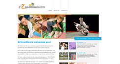 Desktop Screenshot of ezgooddeals.com