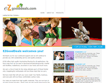 Tablet Screenshot of ezgooddeals.com